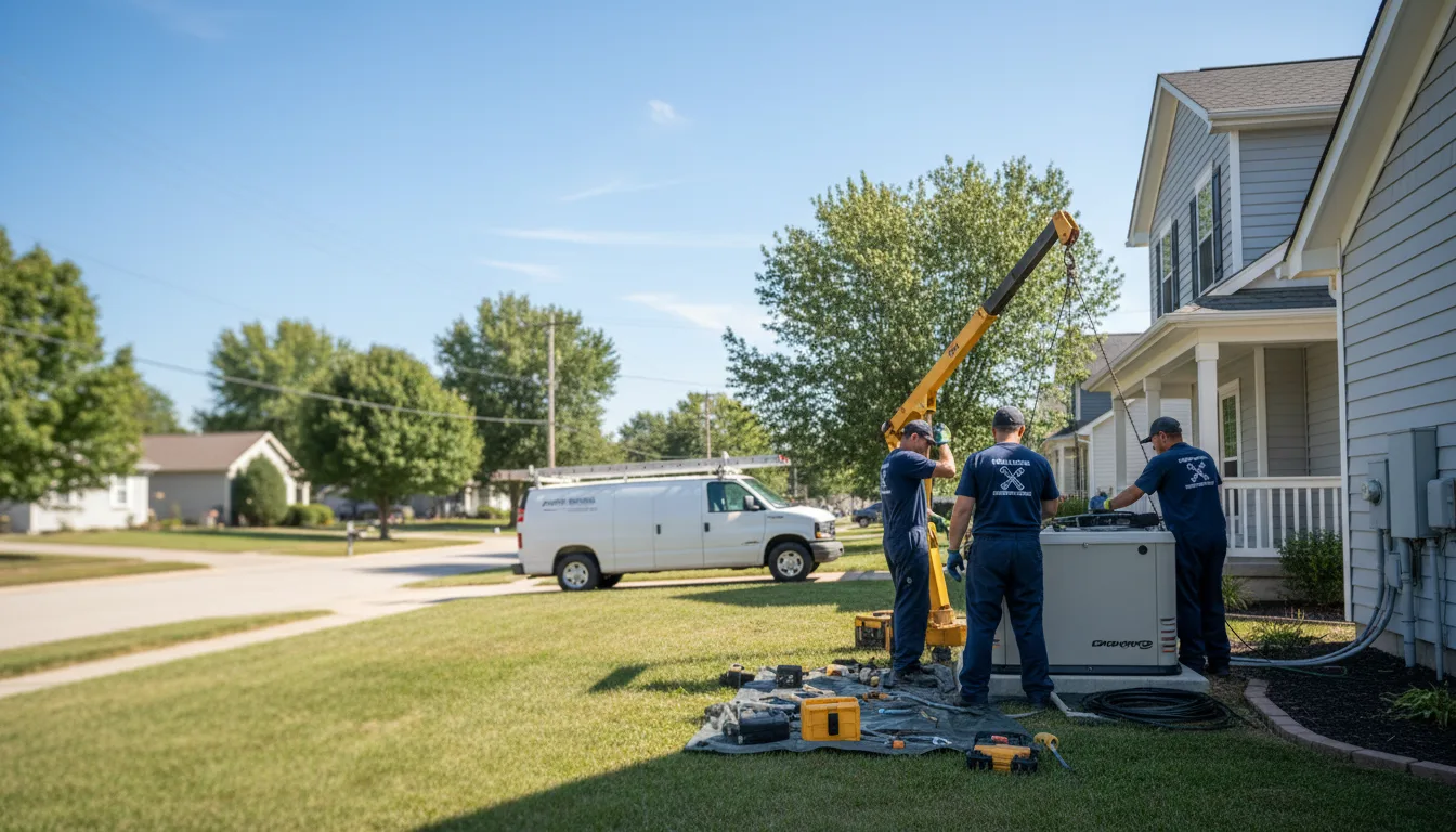 Generator Installation in Clinton, IL near me